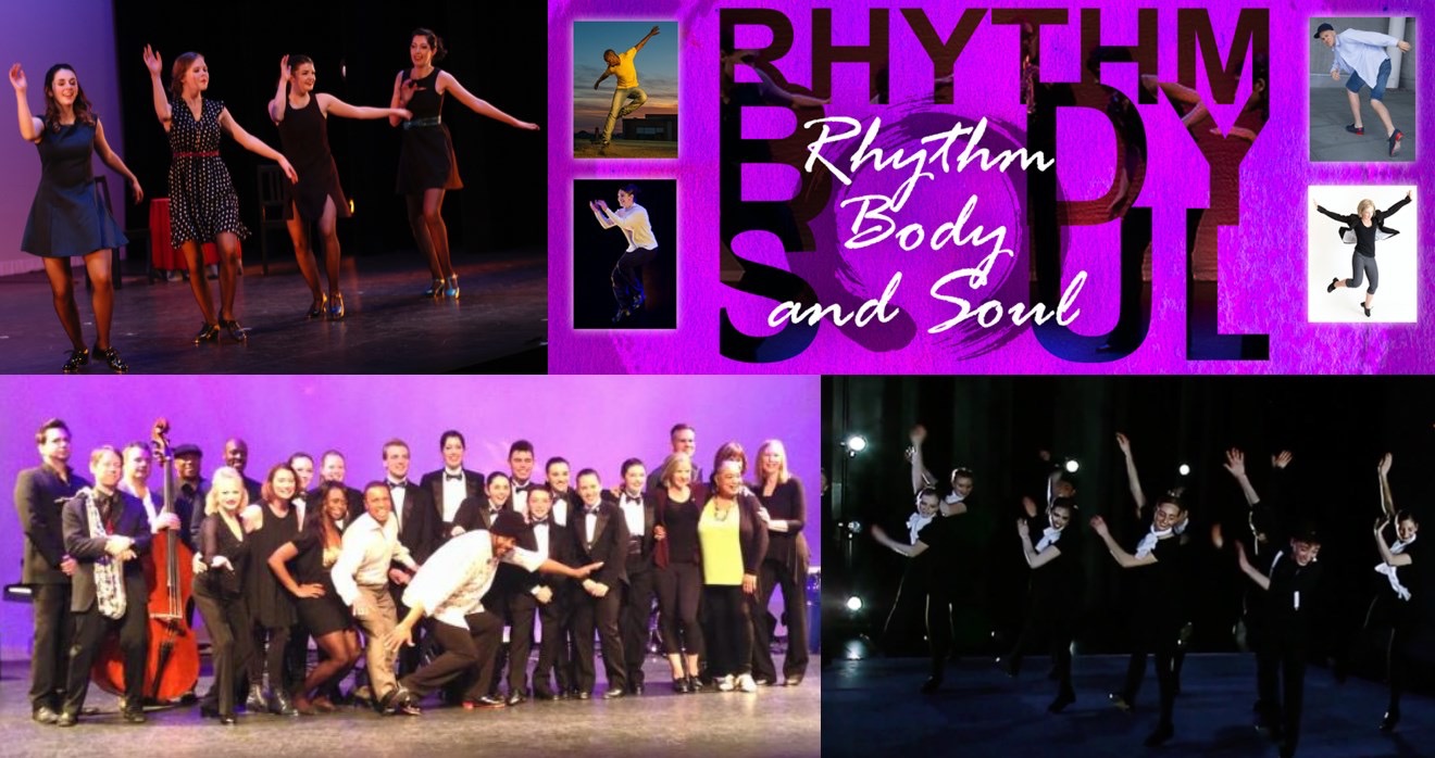 Rhythm Body and Soul dance troupe collage